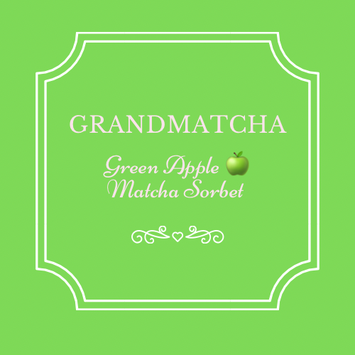 Green Apple Grandmatcha Sorbet (1 Quart)