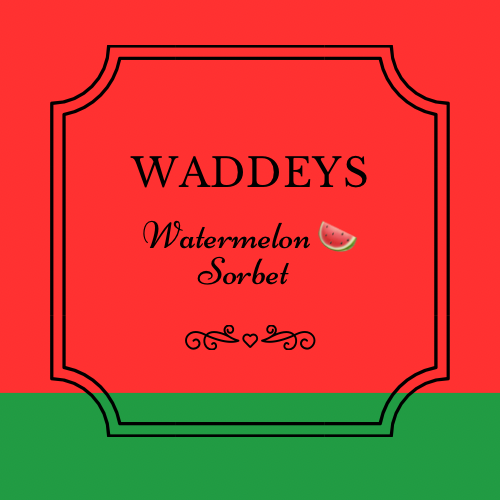 Watermelon Waddeys Sorbet (1 Quart)