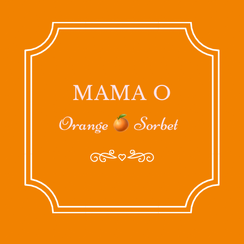 Orange Mama O Sorbet (1 Quart)