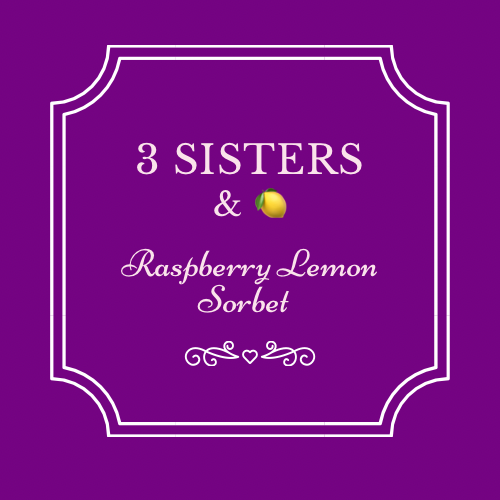 Raspberry Lemonade 3 Sisters Sorbet (1 Quart)