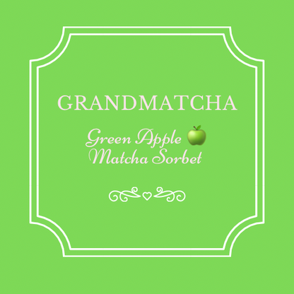 Green Apple Grandmatcha Sorbet (1 Quart)