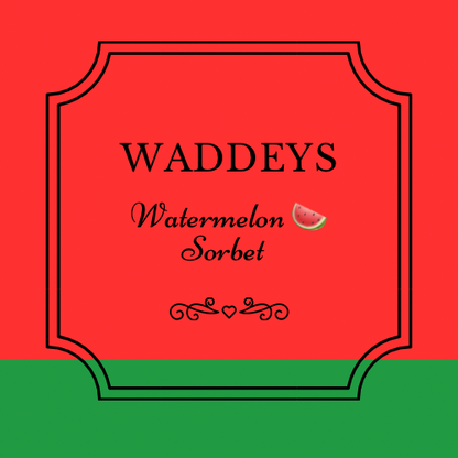 Watermelon Waddeys Sorbet (1 Quart)