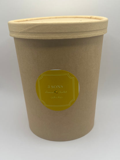 Lemon 3 Sons Sorbet (1 Quart)