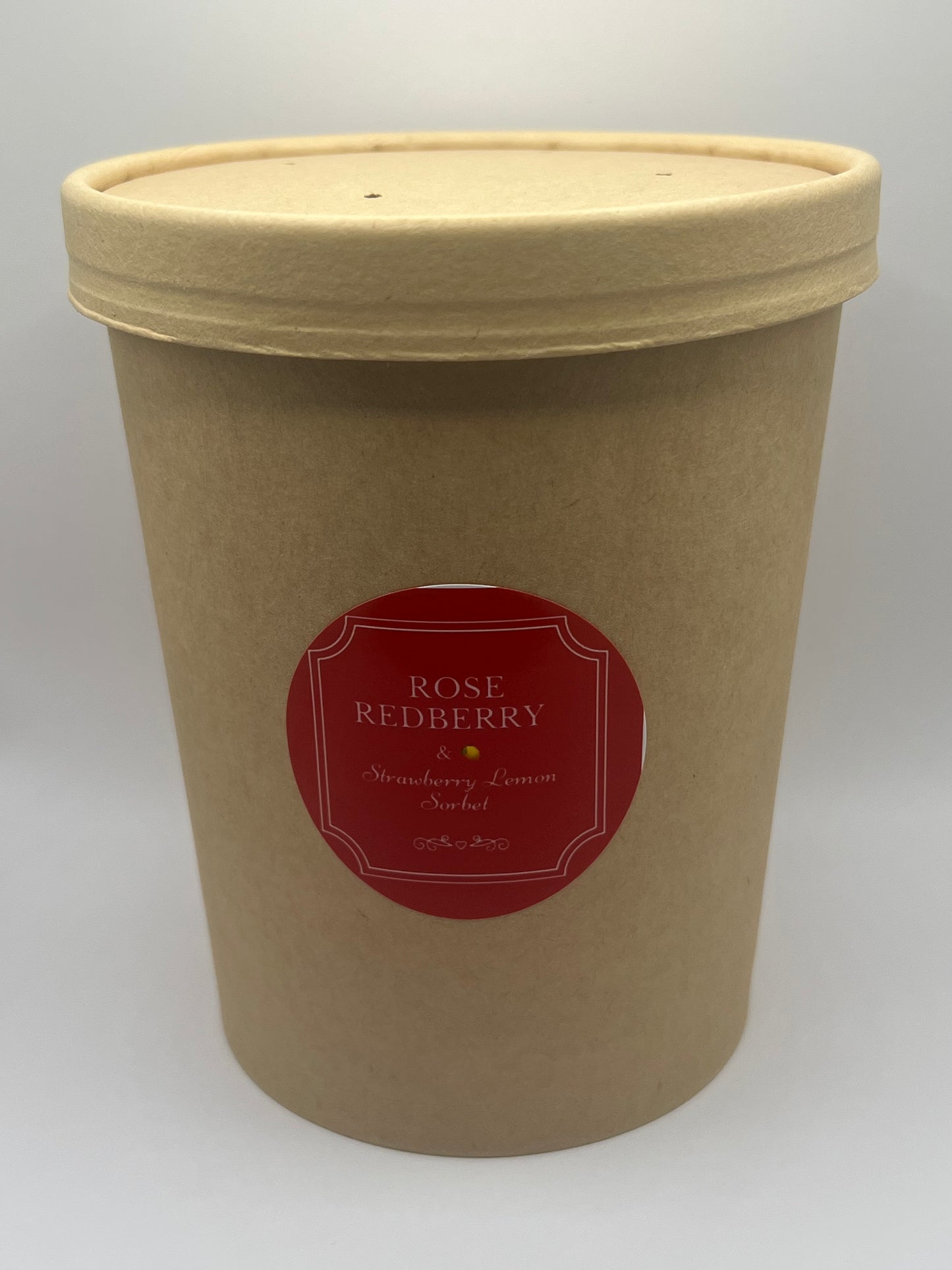 Strawberry Lemonade Rose Redberry Sorbet (1 Quart)