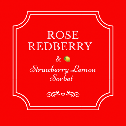 Strawberry Lemonade Rose Redberry Sorbet (1 Quart)