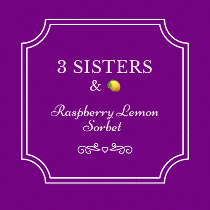 Raspberry Lemonade 3 Sisters Sorbet (1 Quart)